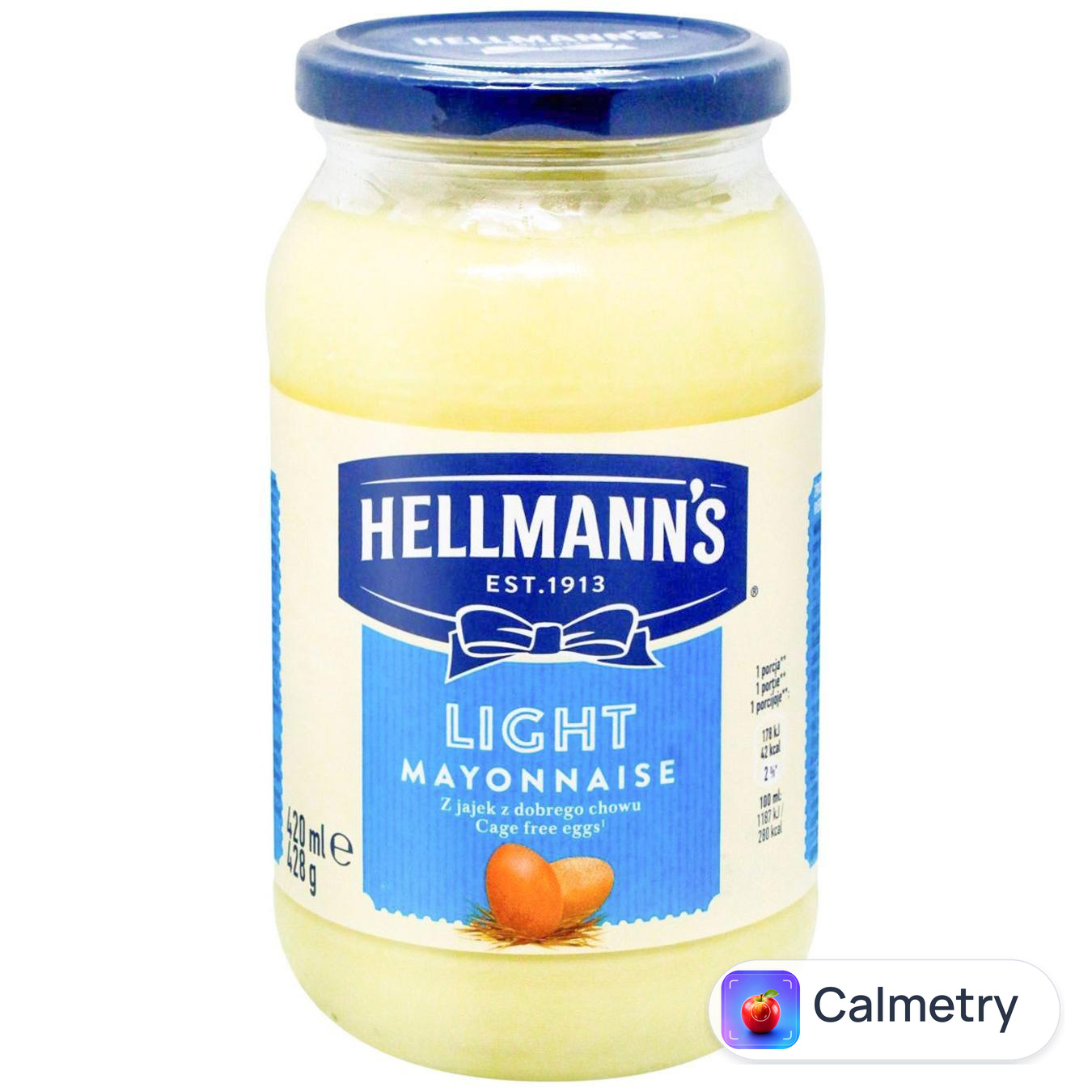 Майонез Hellmann's Лайт 27% 405мл — фото продукту