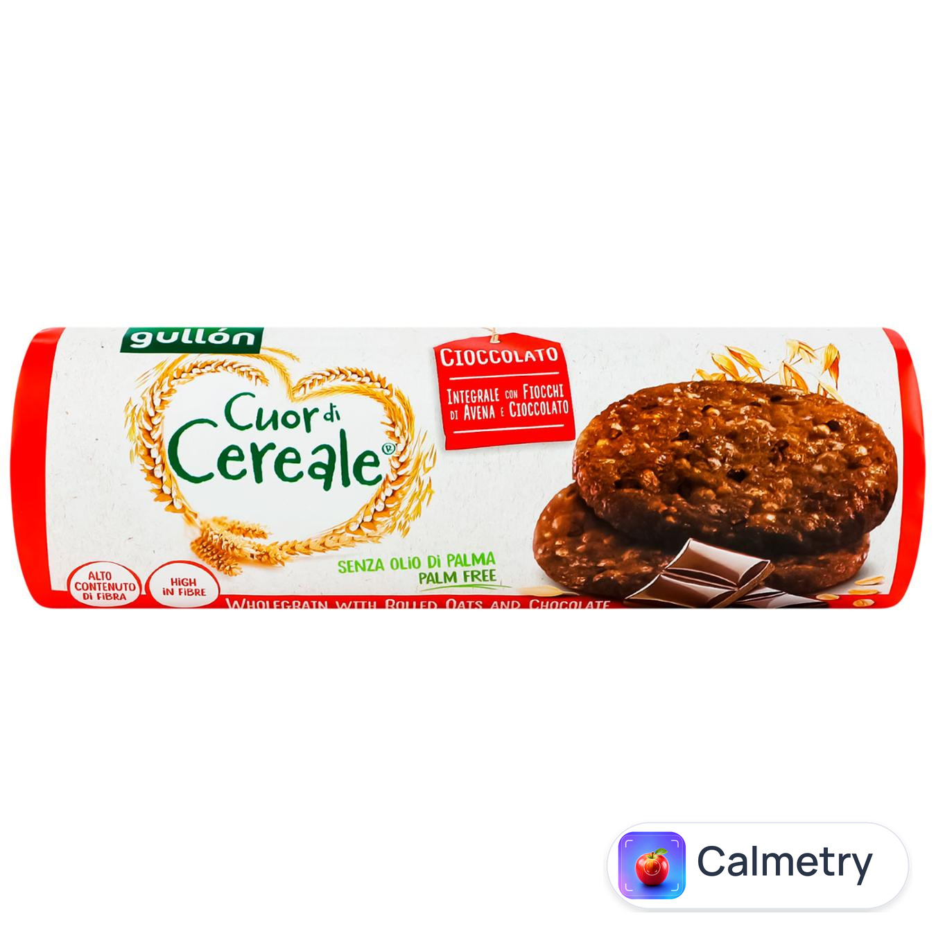 Печиво Gullon Tube Cuor di Cereale Шоколадне 280 г