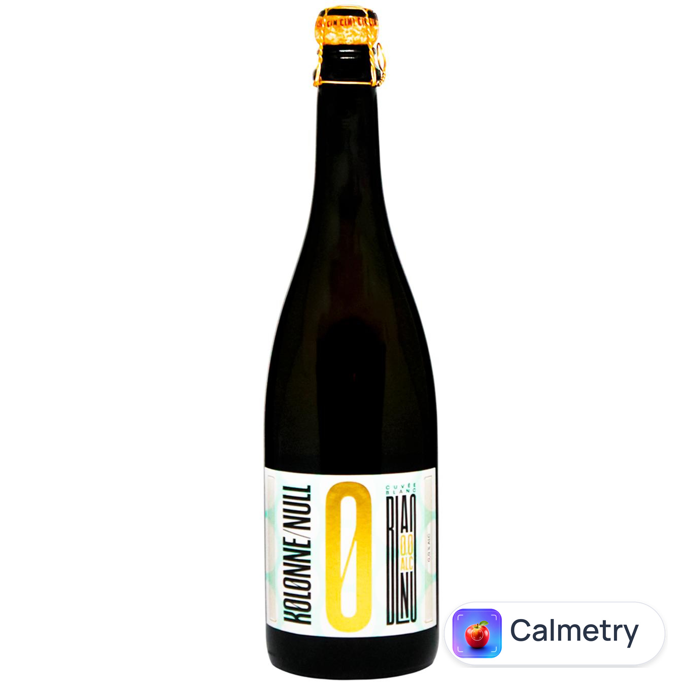 Вино ігристе Kolonne Null Cuvee Blanc Sparkling біле напівсолодке безалкогольне 0,75л