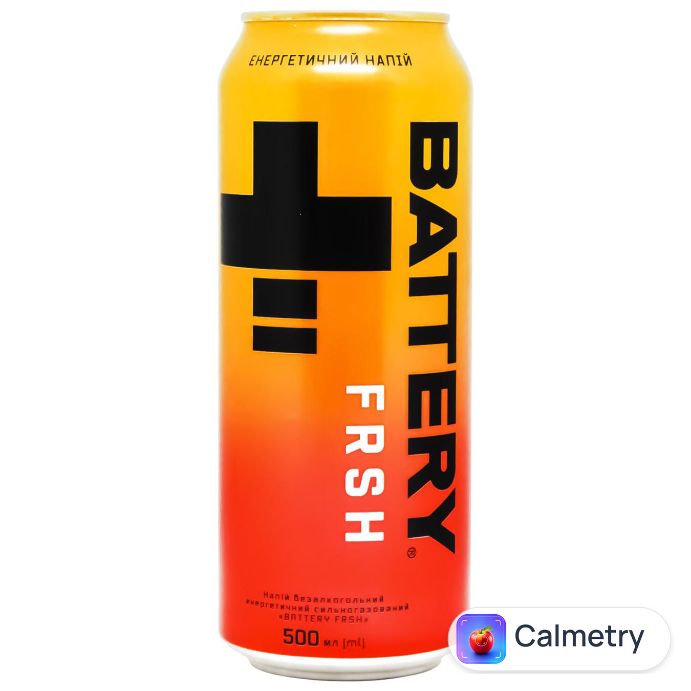 Напій енергетичний Battery Frsh безалкогольний сильногазований 0,5л