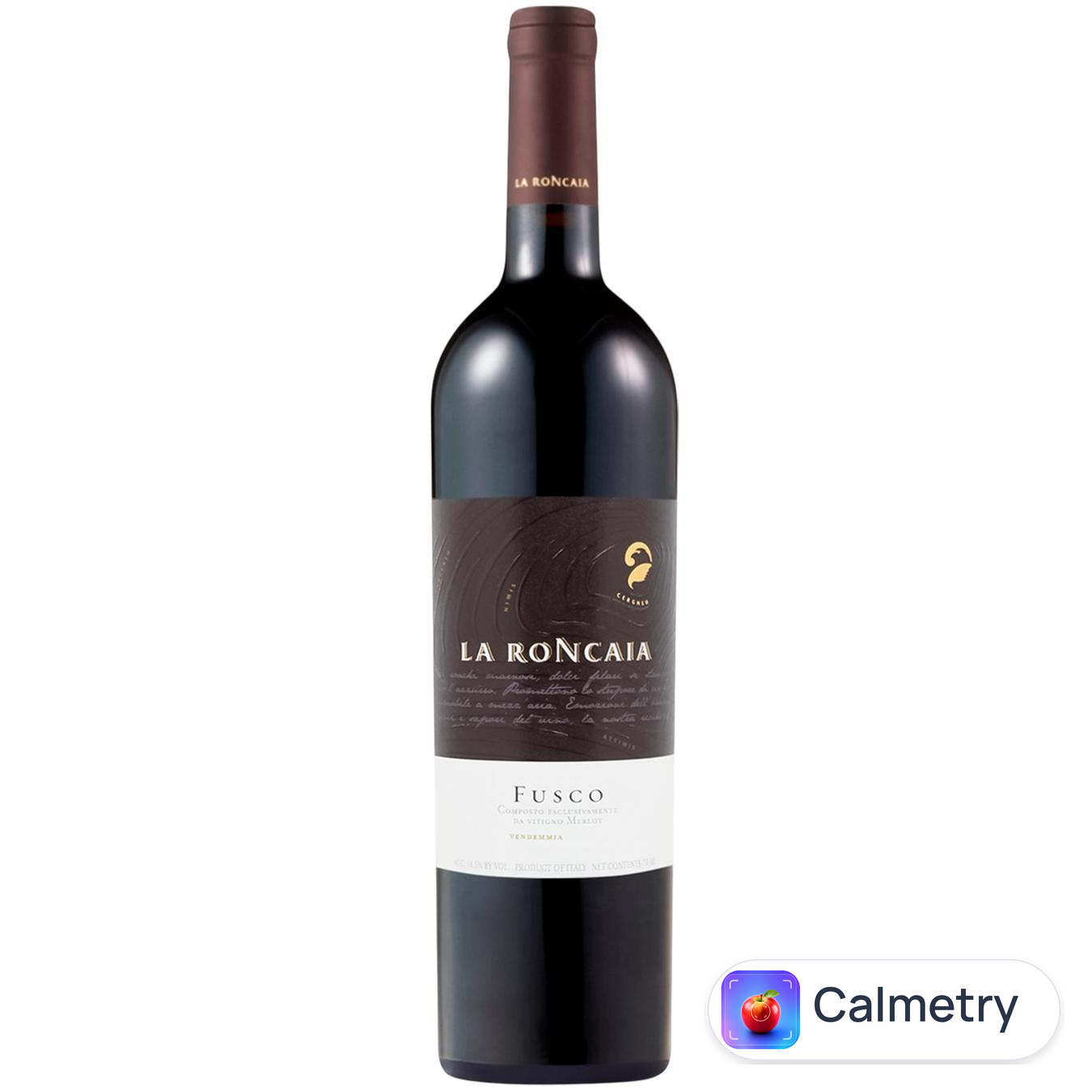 Вино La Roncaia Merlot червоне сухе 14,5% 0,75л