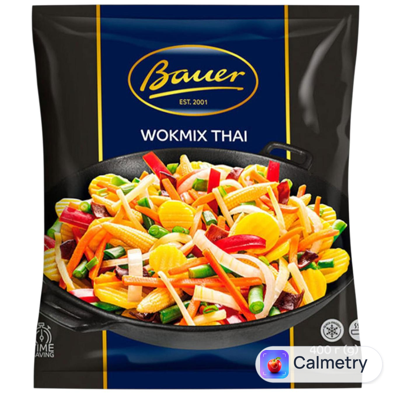 Суміш овочева Bauer Тайська заморожена 400г — фото продукту