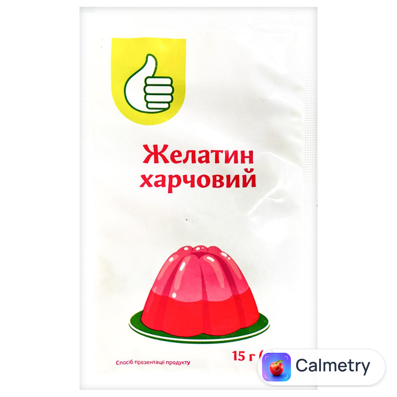 Желатин Auchan харчовий 15г