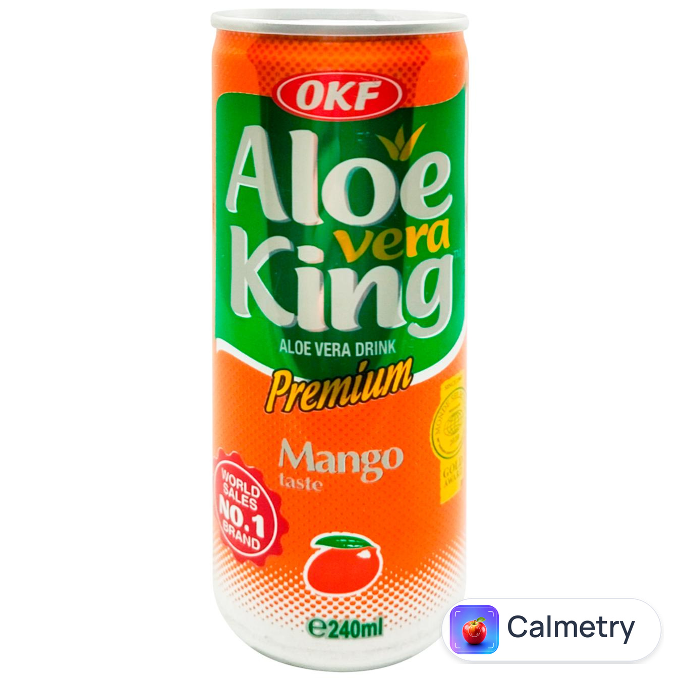 Напій газований OKF Aloe Vera King Манго 240мл