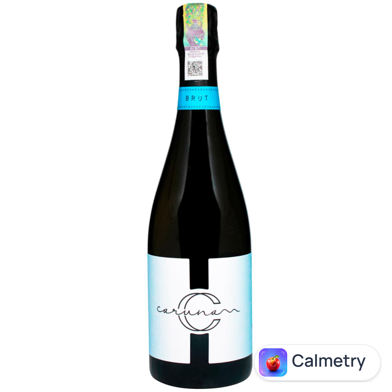 Вино ігристе Caruna Franciacorta Brut біле брют 12,5% 0,75л