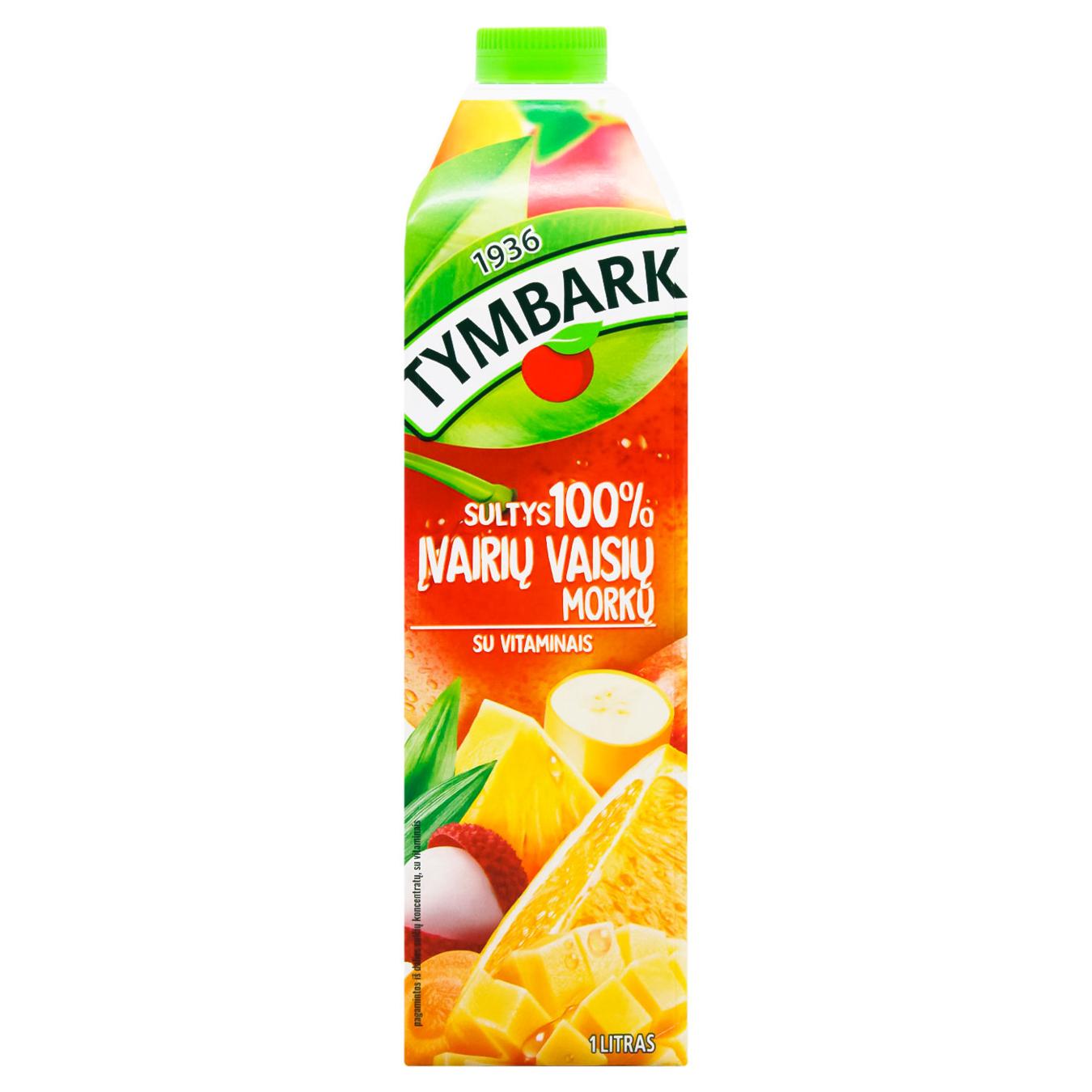 Сік Tymbark Мультифрукт з морквою 1л — фото продукту
