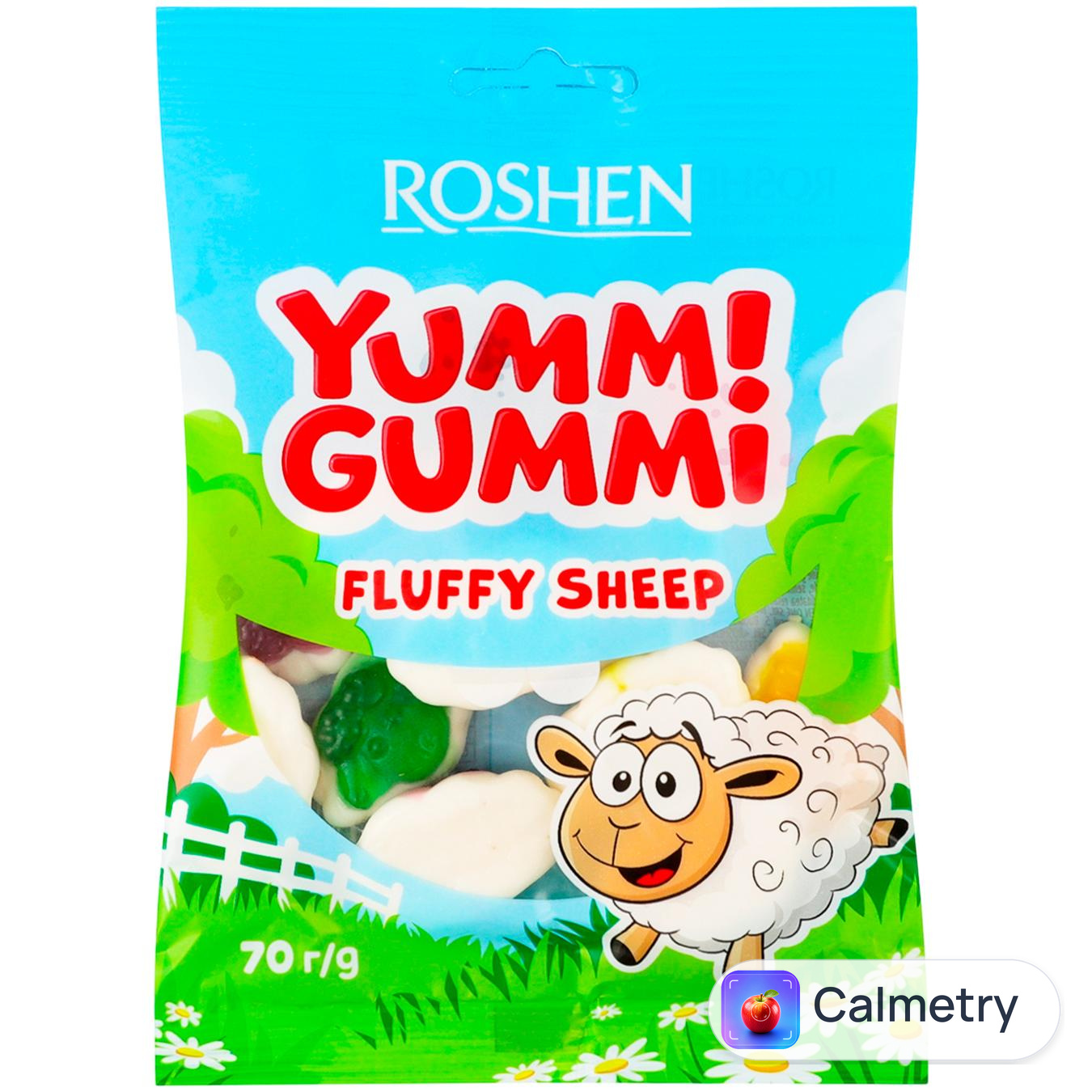 Цукерки Roshen Yummi Gummi Fluffy Sheep 70г