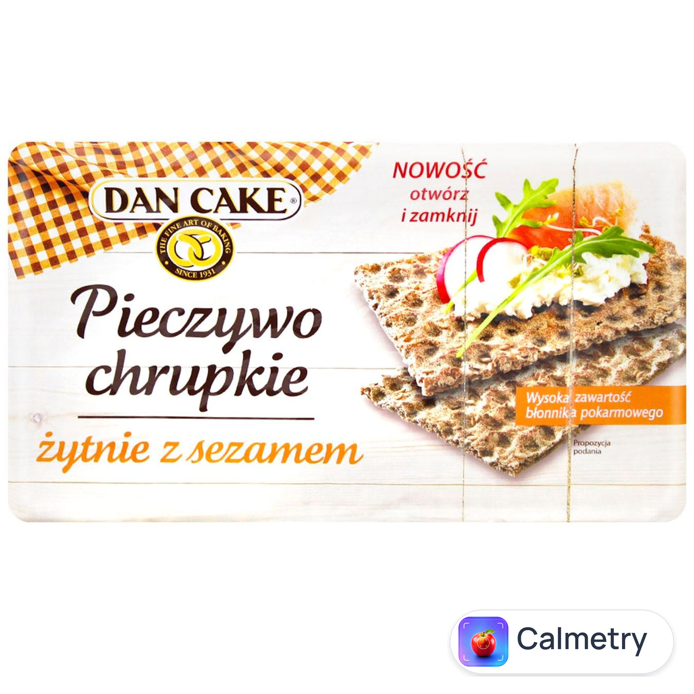 Хлібці Dan Cake з кунжутом 250г