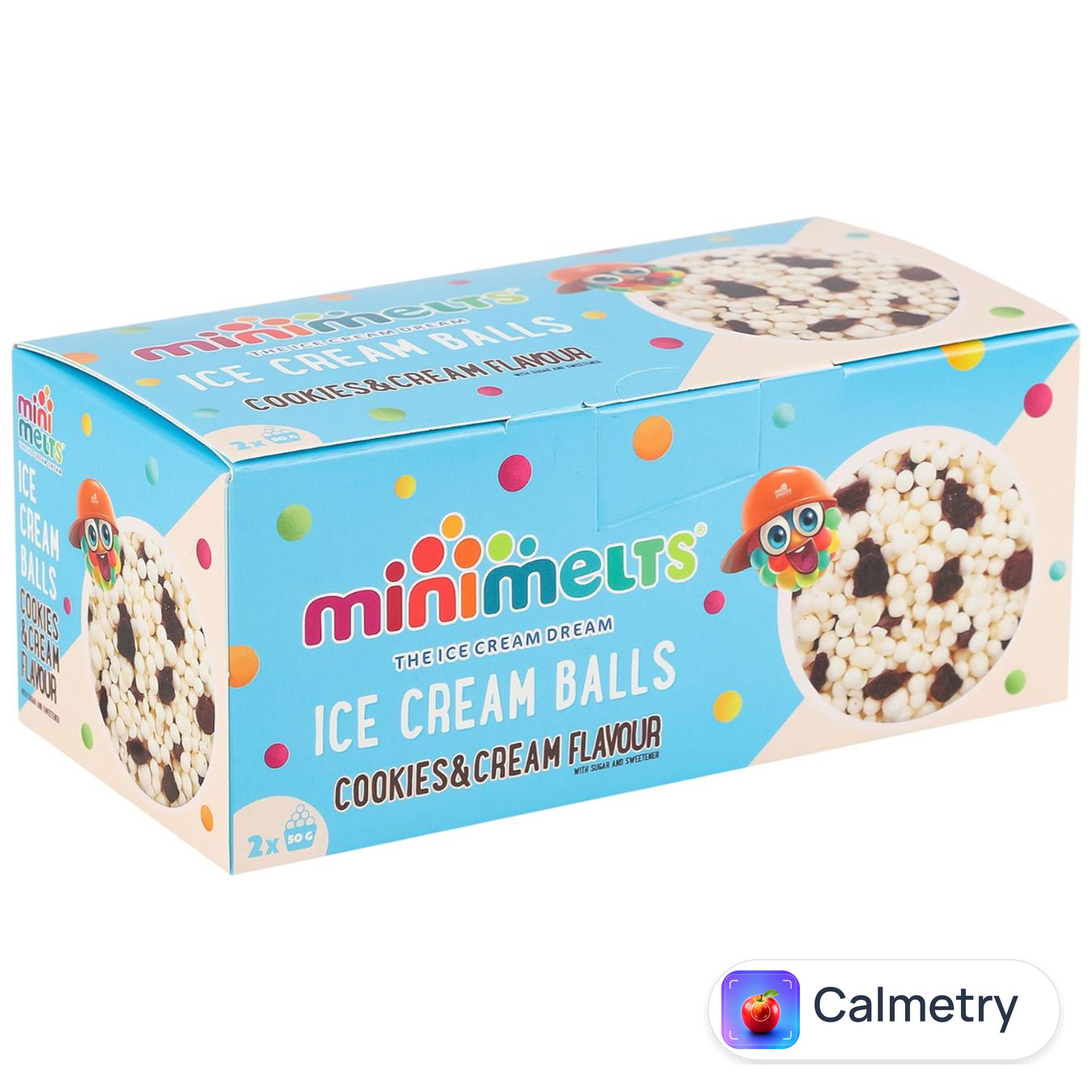 Морозиво Mini Melts Cookies&Cream 50г х 2шт