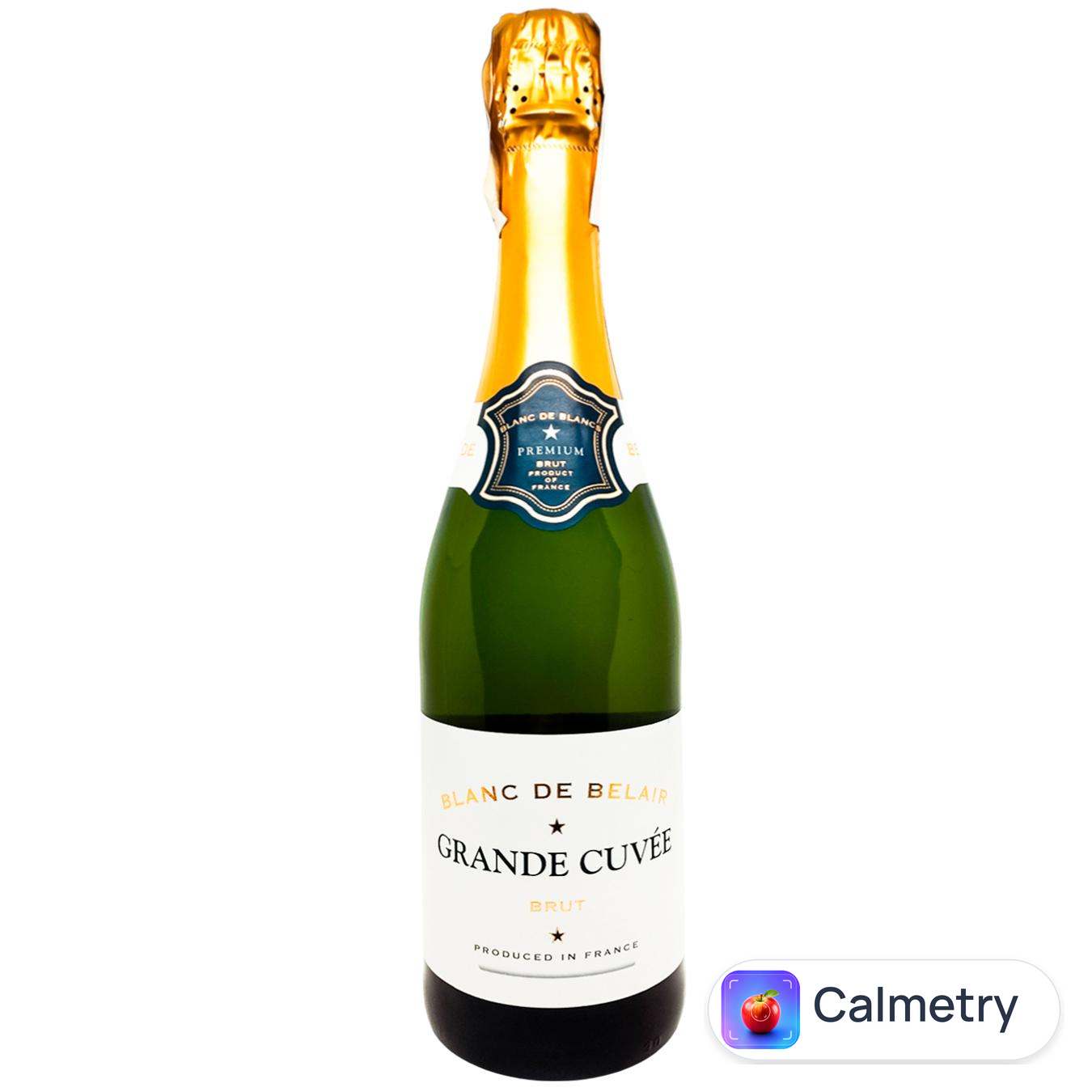 Вино ігристе Blanc de Belair Grande Cuvee брют біле 11% 0,75л