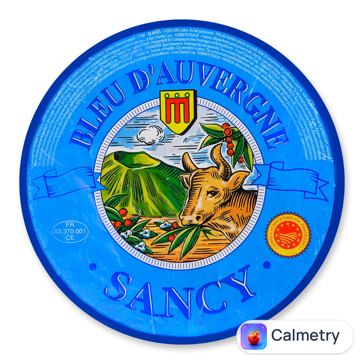 Сир Sancy Blue d'Auvergne 50%