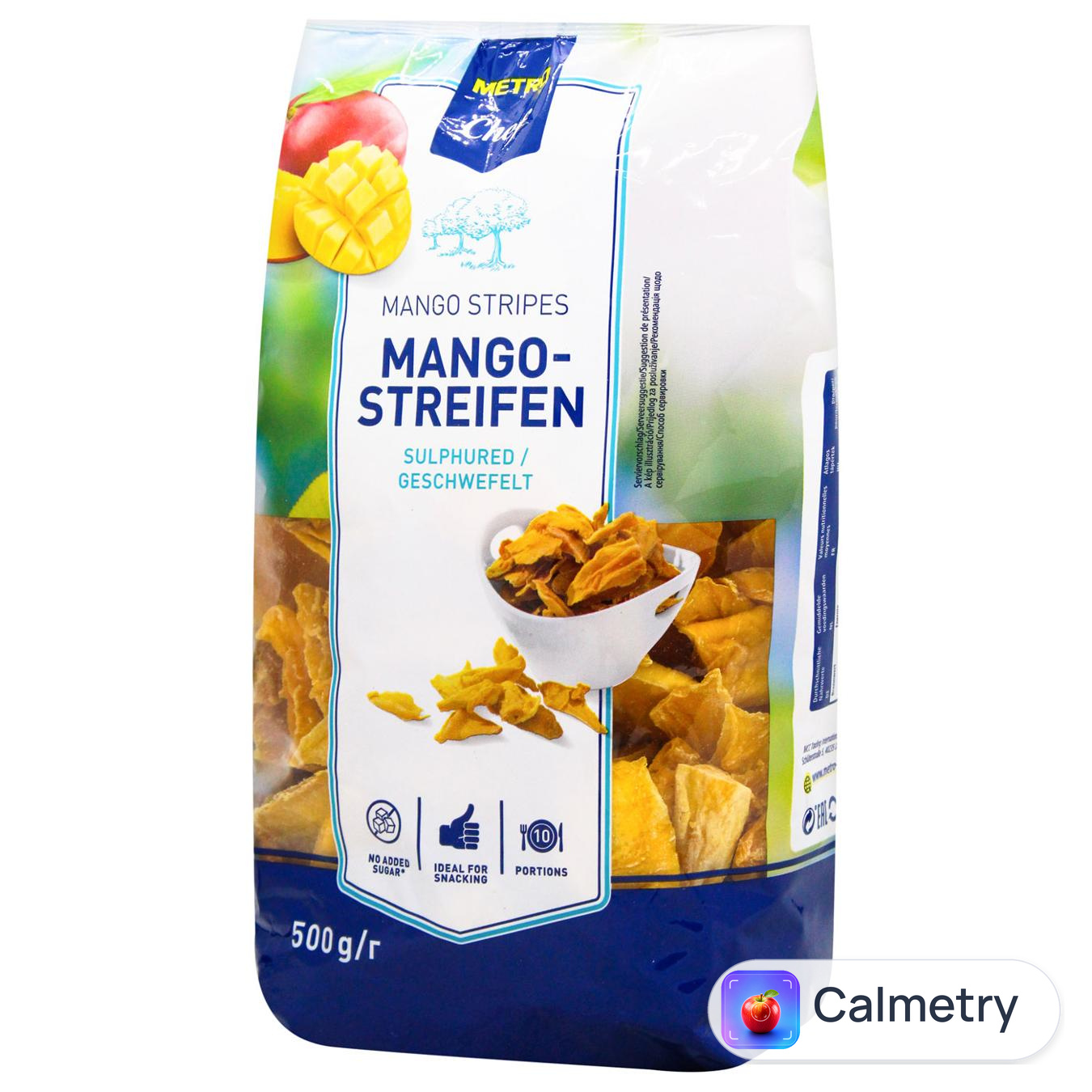 Манго Metro Chef смужки сушені 500г