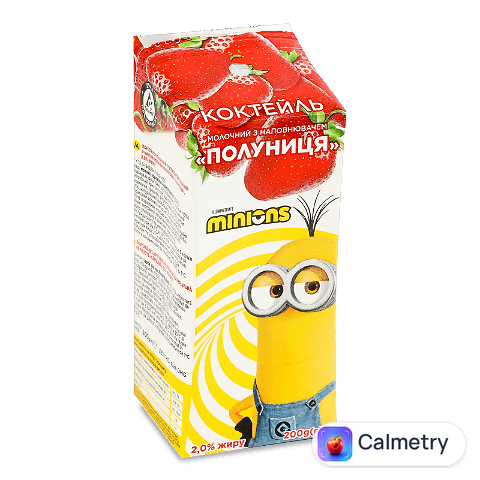 Коктейль молочний Despicable Me «Полуниця» 2%, 200г