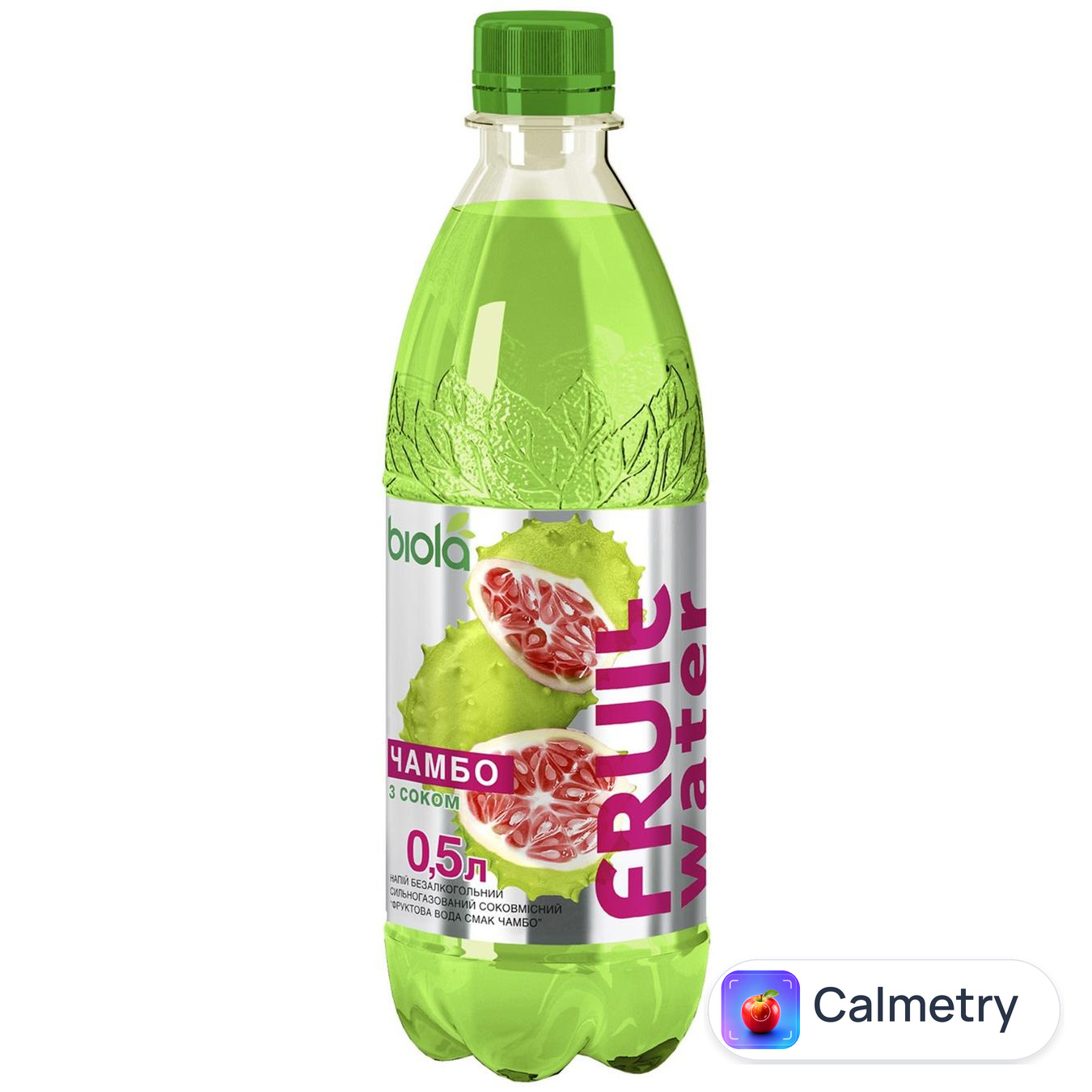 Напій газований Biola Fruit Water Чамбо 0,5л