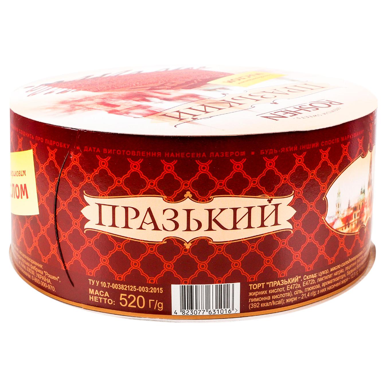 Торт Roshen Празький 520г — фото продукту