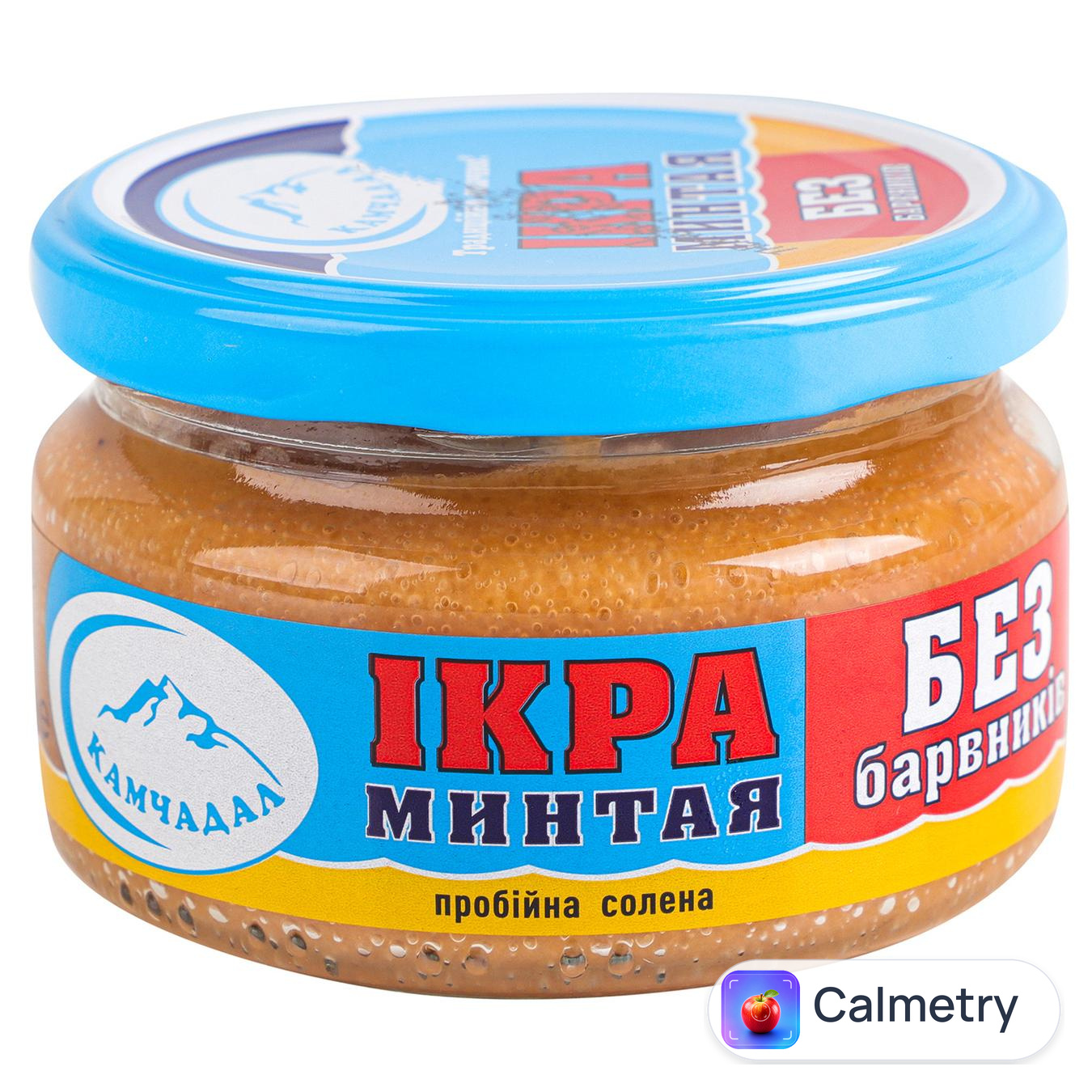Ікра минтая Камчадал 180г — фото продукту