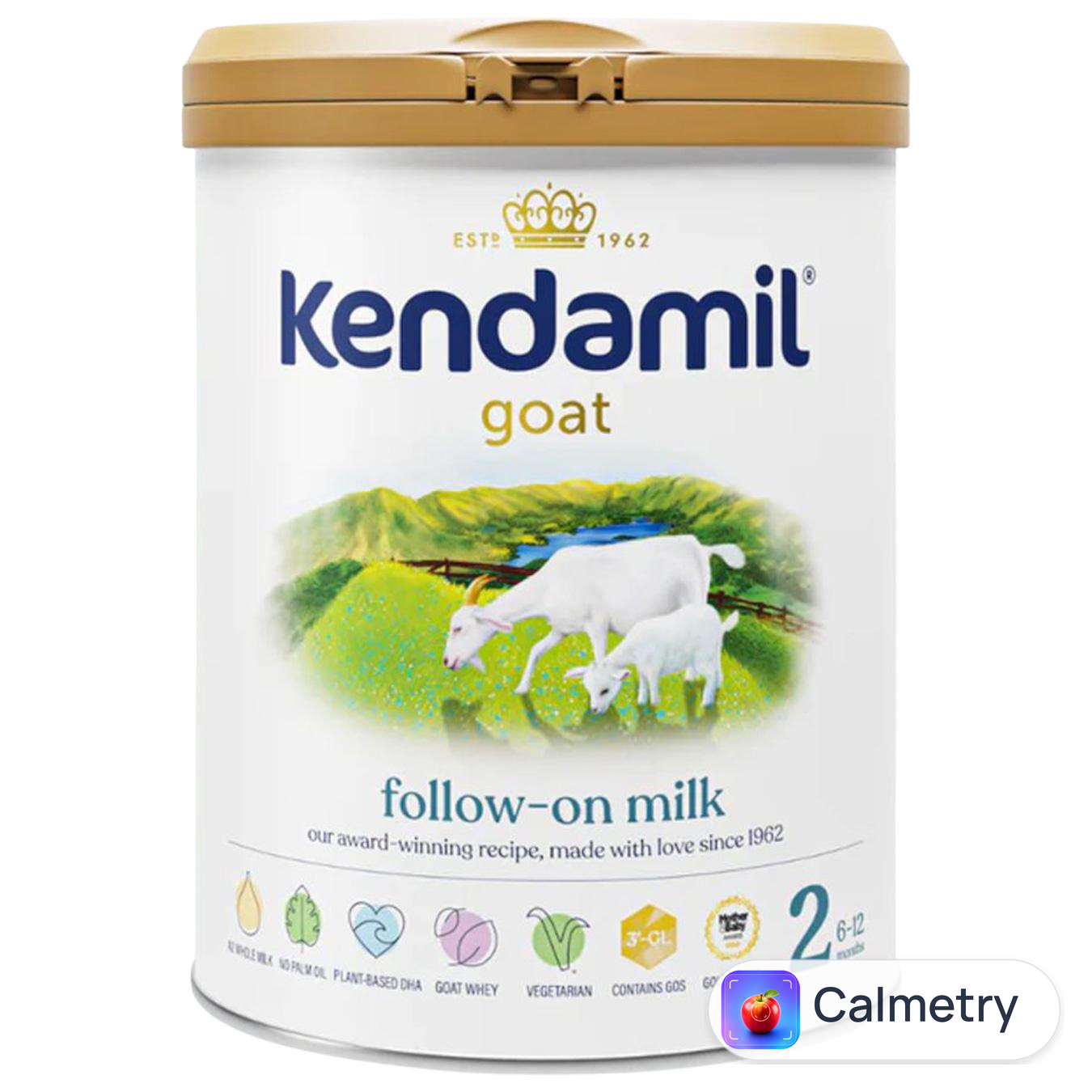 Суміш молочна суха Kendamil Goat 2 на козиному молоці 800г