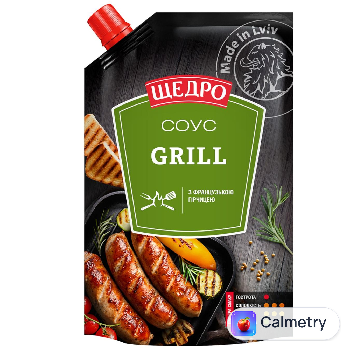 Соус Щедро Гриль 200г — фото продукту