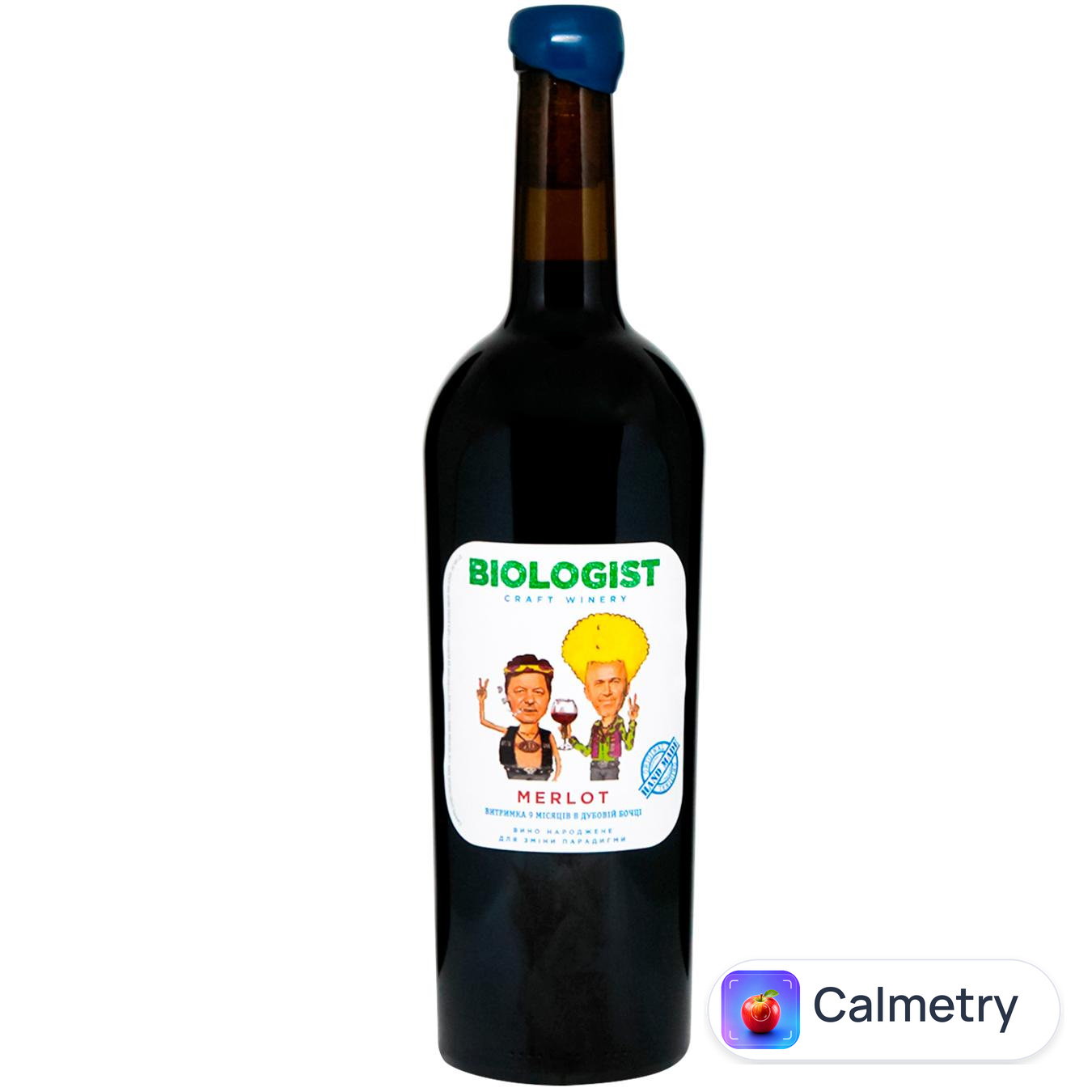 Вино Biologist Merlot червоне сухе 14% 0,75л