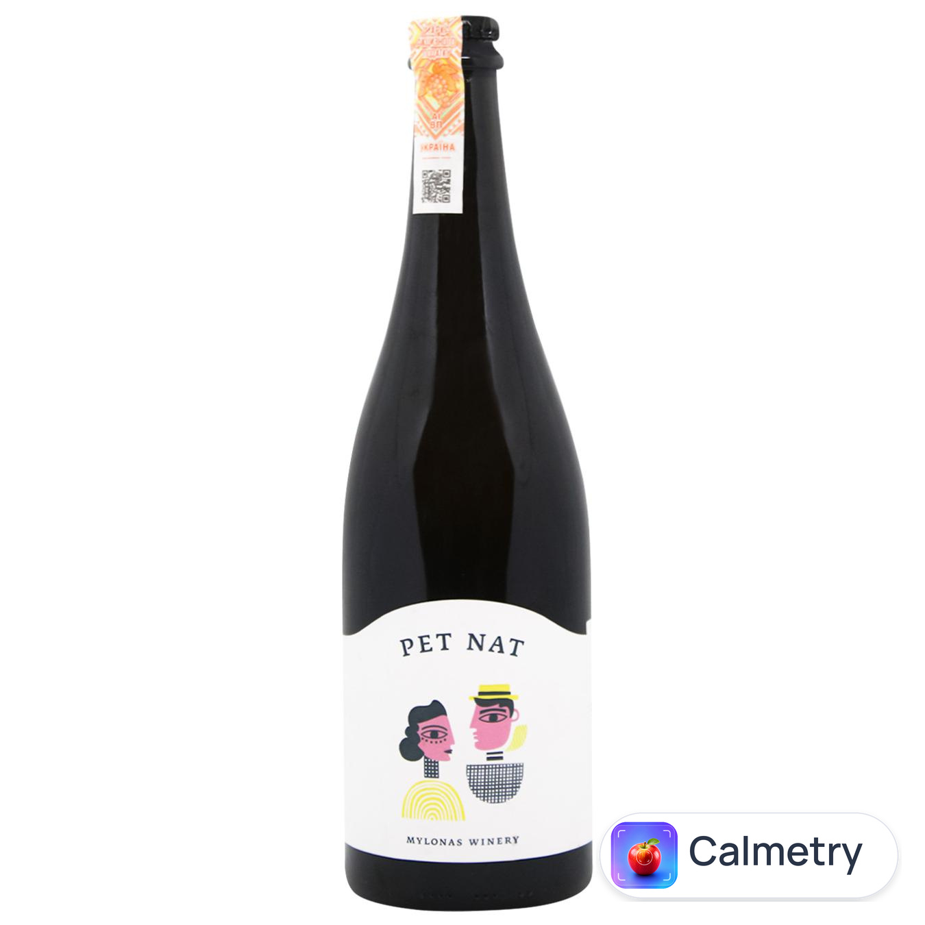 Вино ігристе Pet Nat біле сухе 12,5% 0,75л