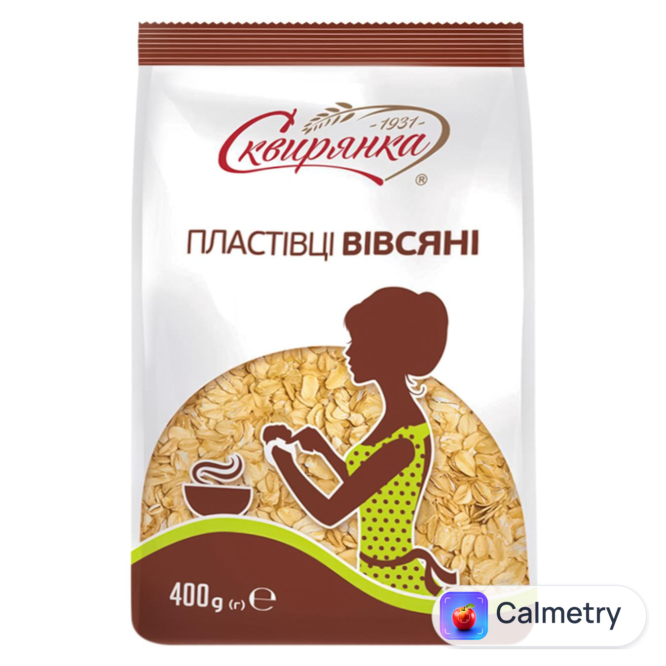 Пластівці вівсяні Сквирянка 400г
