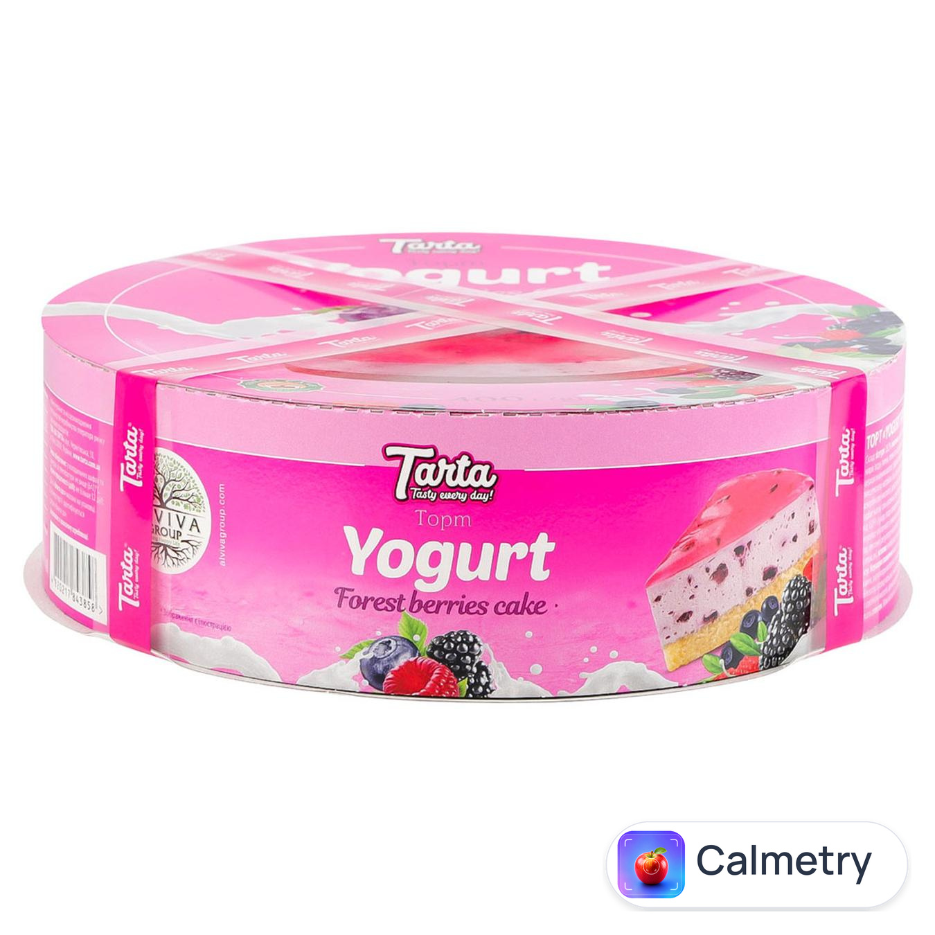 Торт Tarta Yogurt Forest Berries Cake 400г — фото продукту