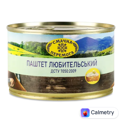 Паштет «Смачна Перемога «Любительський» печінковий, ключ