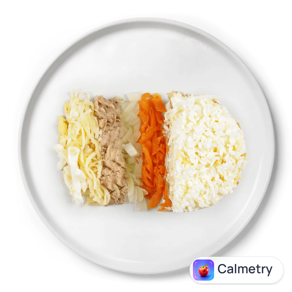 Салат «Мімоза» з тунцем