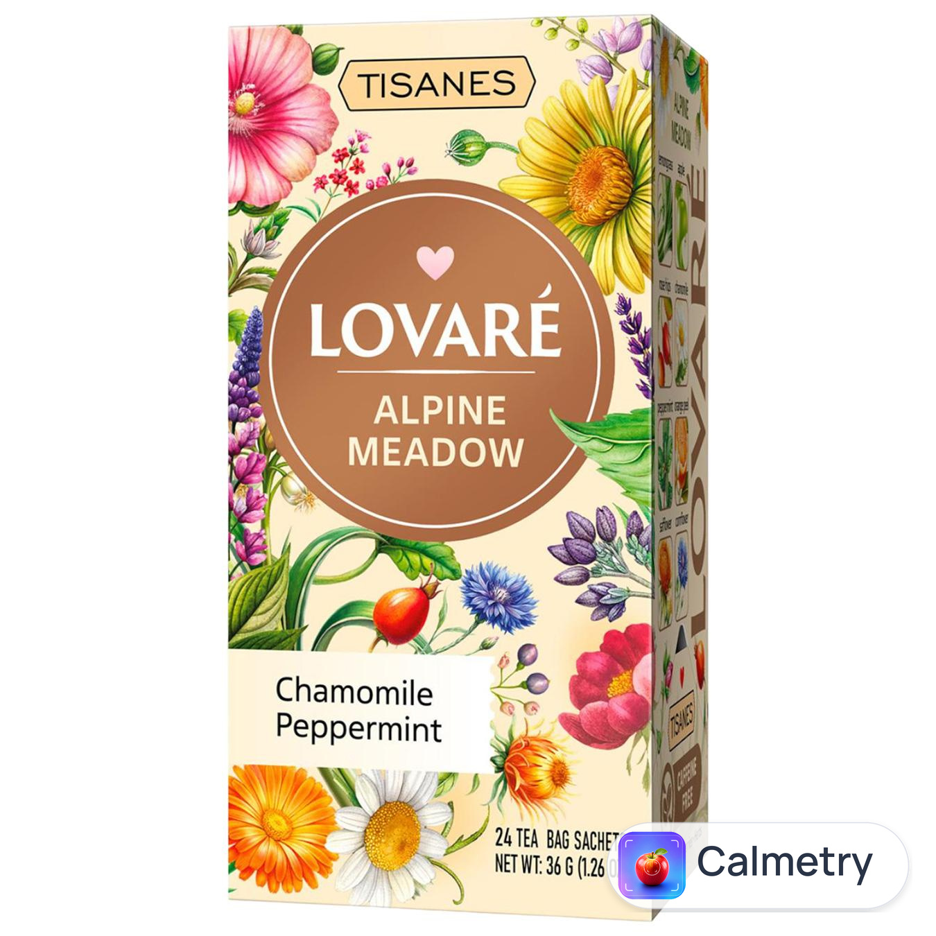 Чай трав’яний Lovare Alpine Meadow з плодами 1,5г*24шт