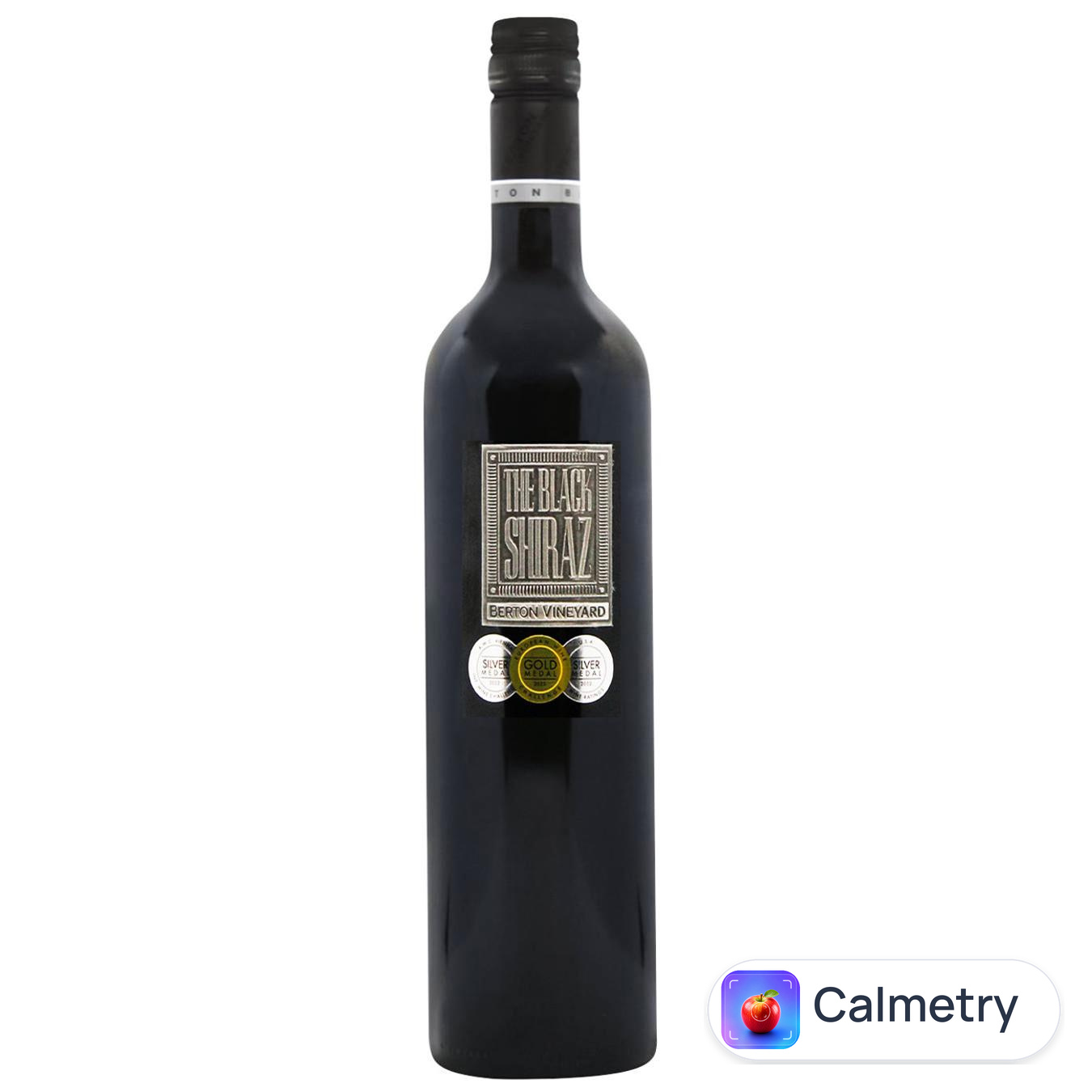 Вино Berton Vineyard The Black Shiraz червоне сухе 14,6% 0,75л