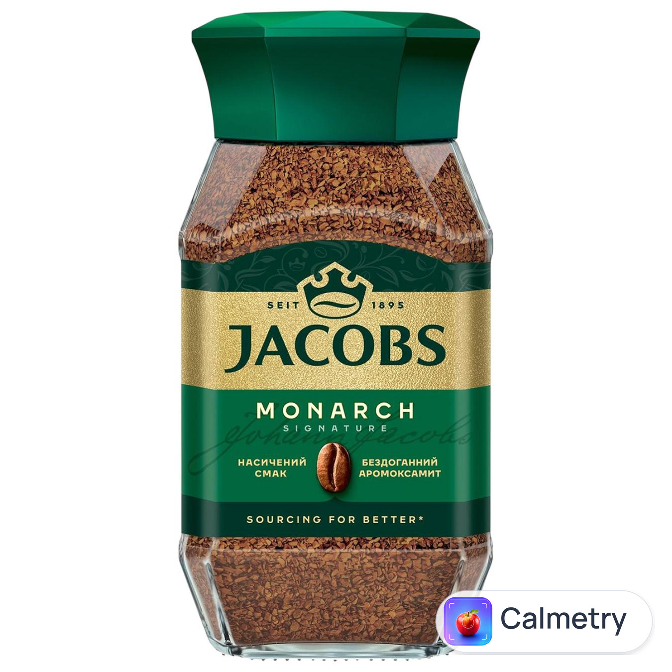 Кава розчинна Jacobs Monarch 95г — фото продукту