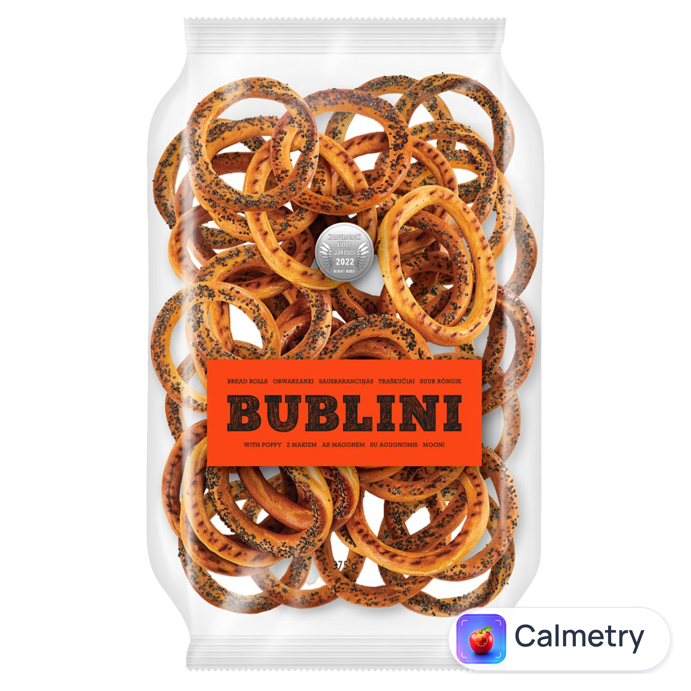 Сушки Тера Bublini з маком 375г — фото продукту