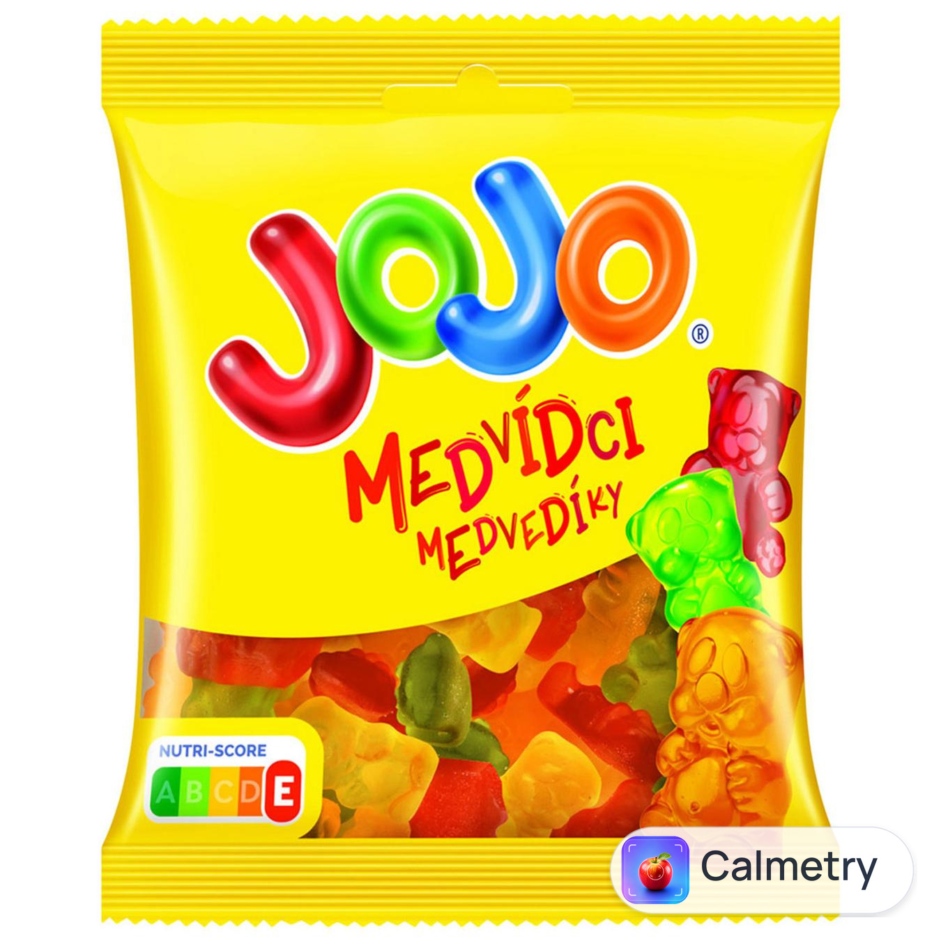 Цукерки Jojo Bears желейні з фруктовими смаками 80г — фото продукту