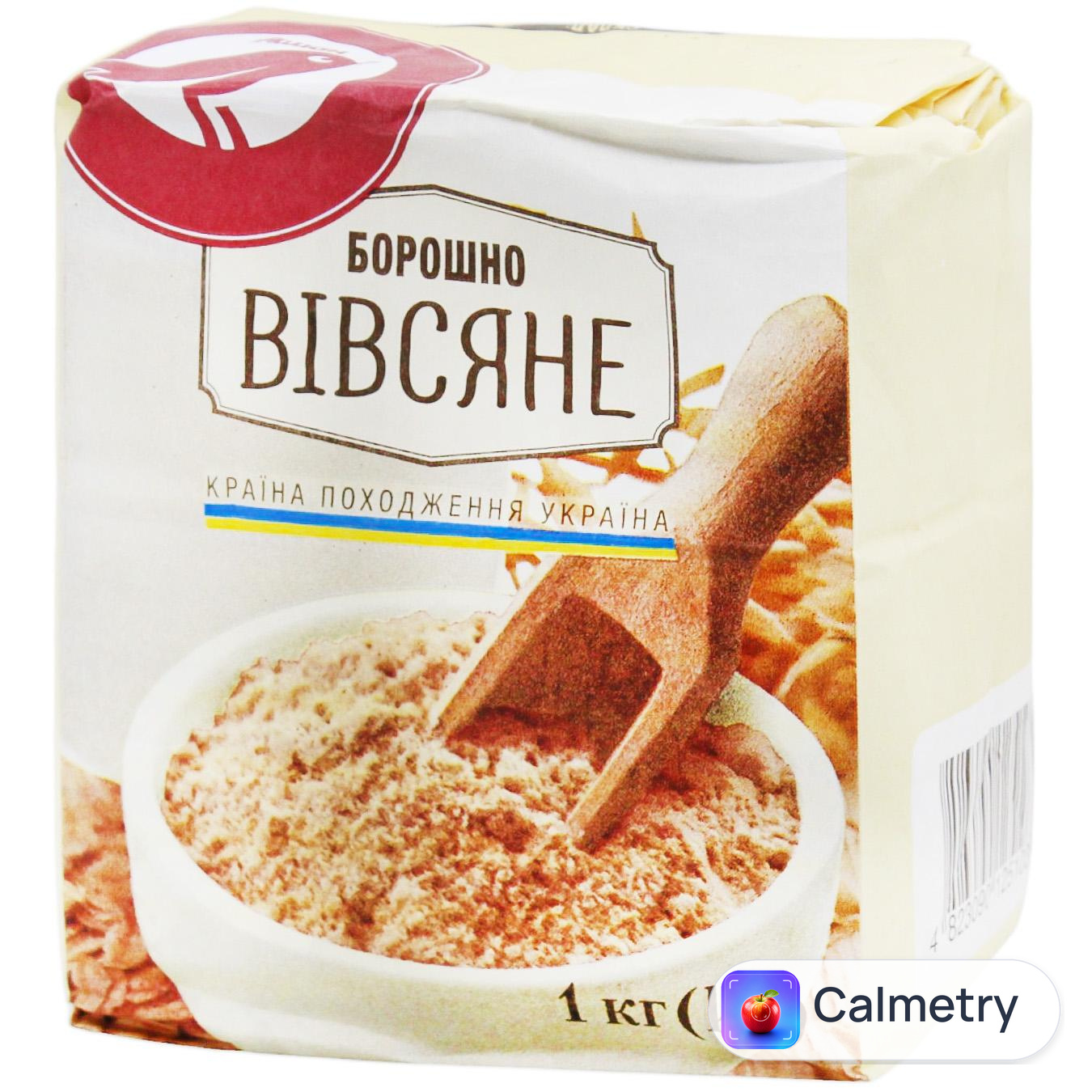 Борошно Auchan вівсяне 1кг