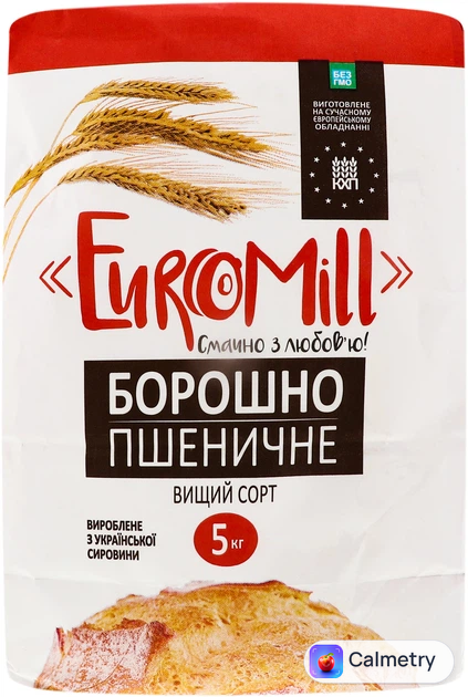 Борошно пшеничне EuroMill в/с 5 кг