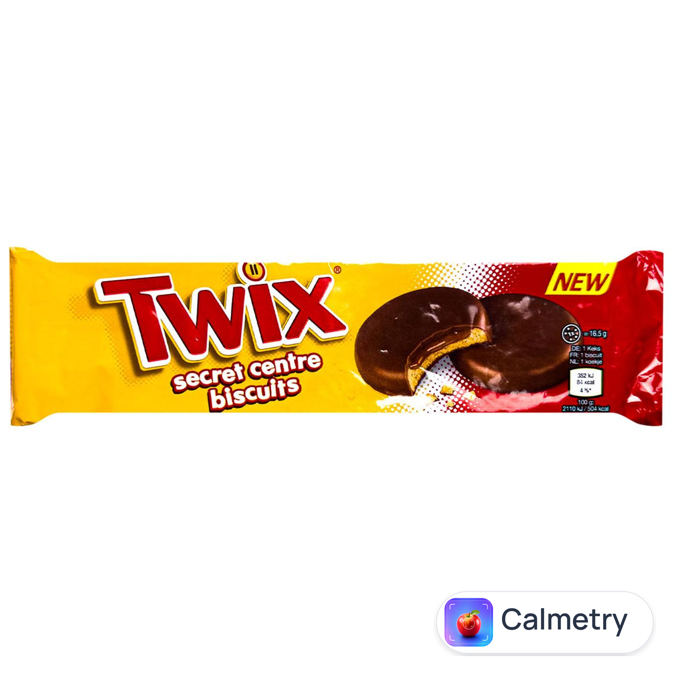 Печиво Twix Secret Centre Biscuits в шоколаді 132г