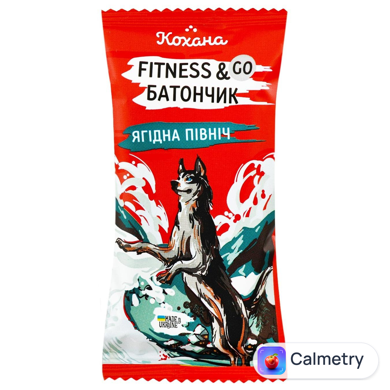 Батончик Кохана Fitness&Go Ягідна Північ Журавлина 40г — фото продукту
