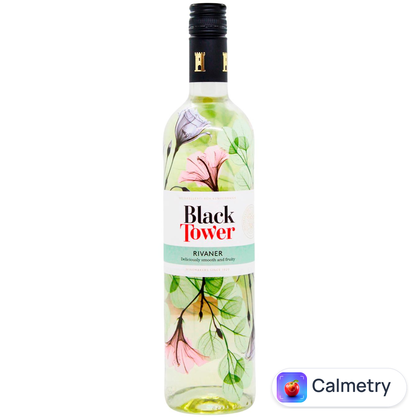 Вино Black Tower Rivaner біле напівсолодке 9,5% 0,75л