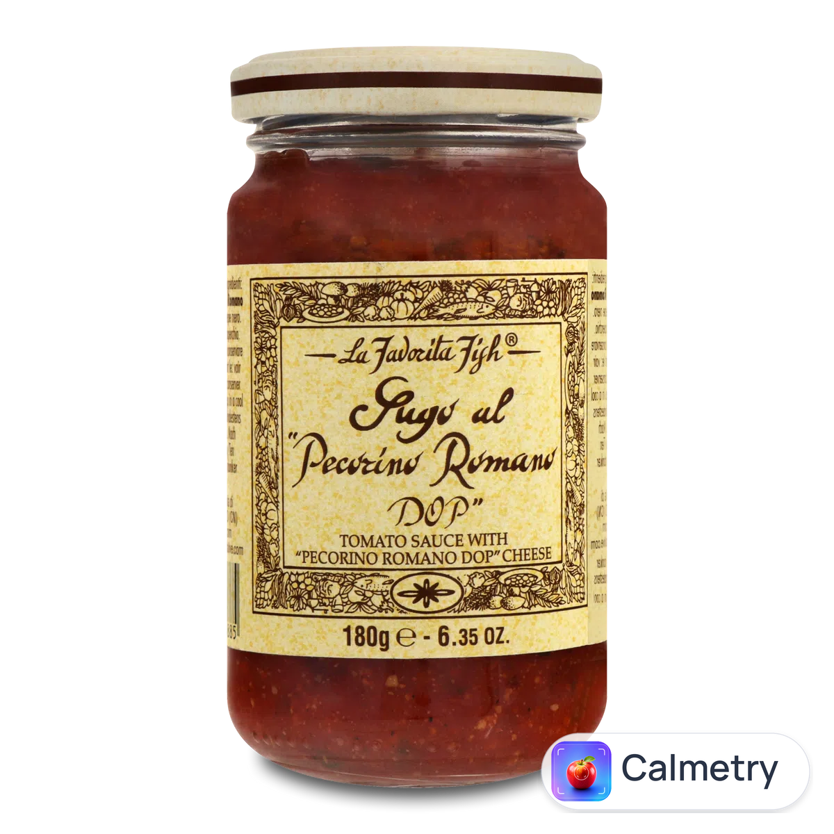 Соус La Favorita Fish томатний з сиром Pecorino Romano 180г