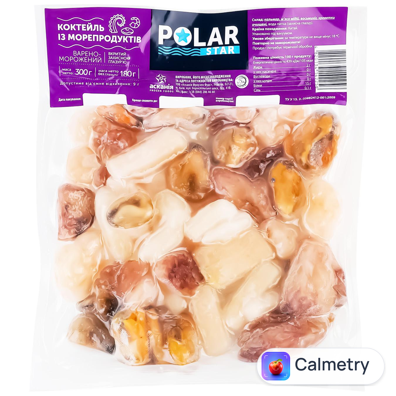 Коктейль із морепродуктів Polar Star варено-морожений 300г