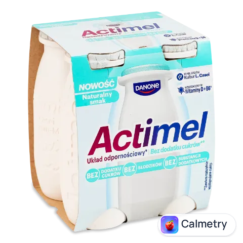 Напій кисломолочний Actimel вітамінами В6 D 1,6%