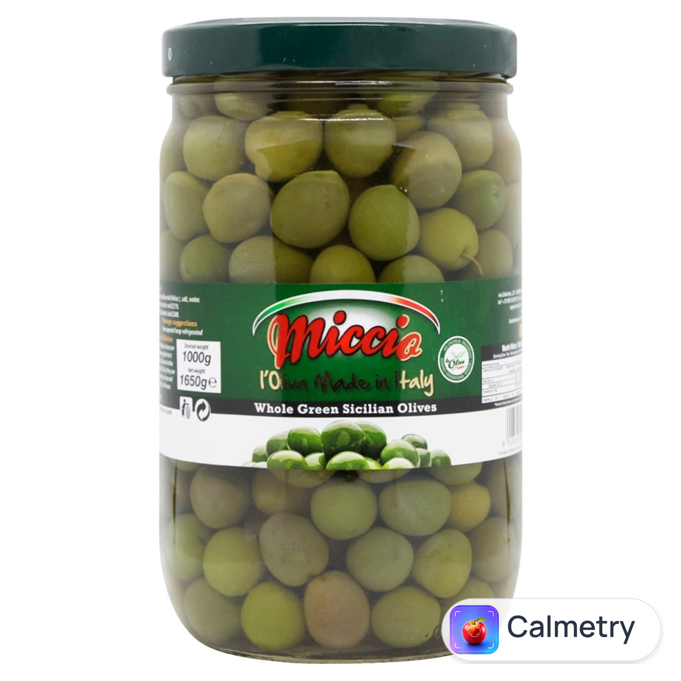 Оливки Miccio Сицилійські 1,7л
