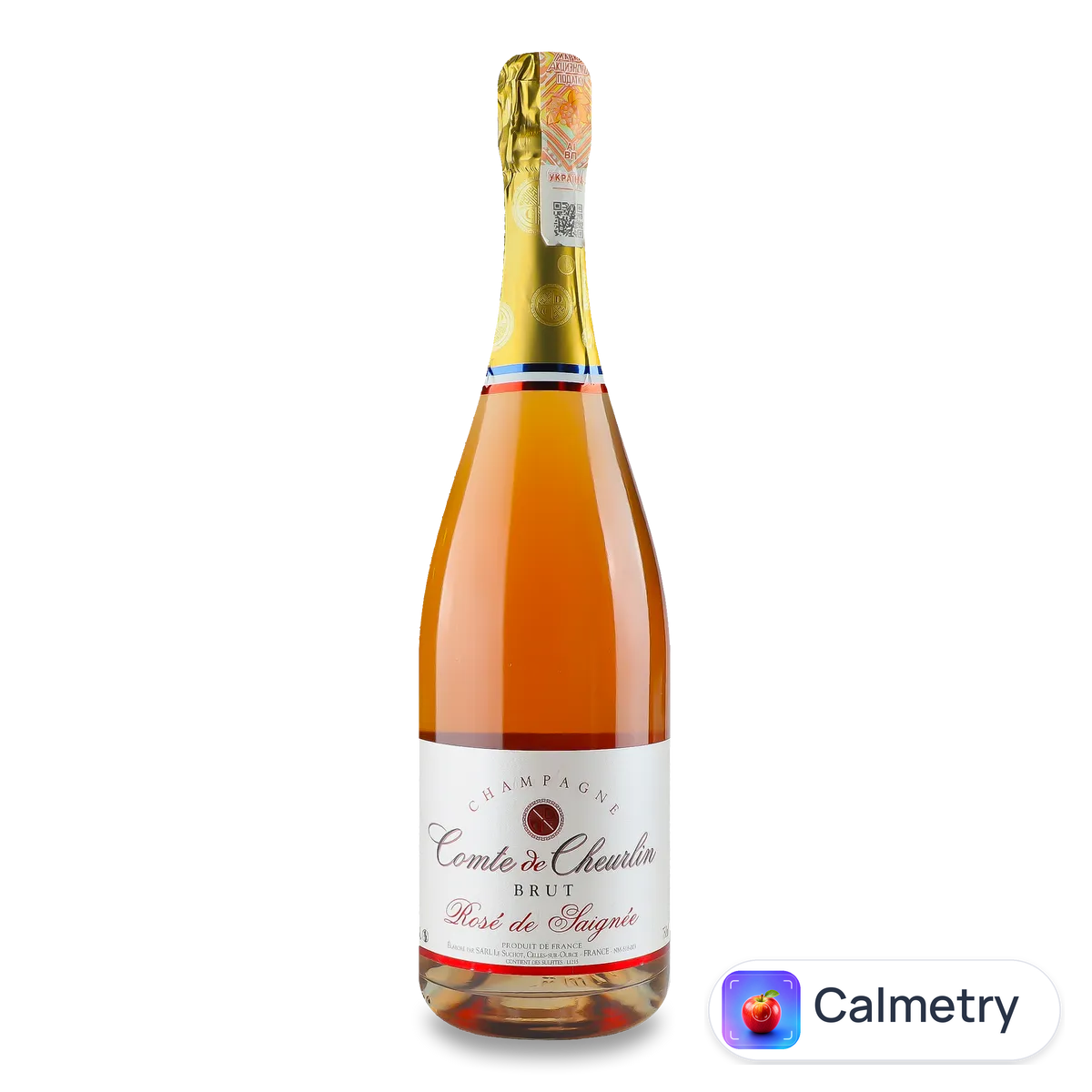 Шампанське Comte de Cheurlin Rose de Saignee Brut 0,75л