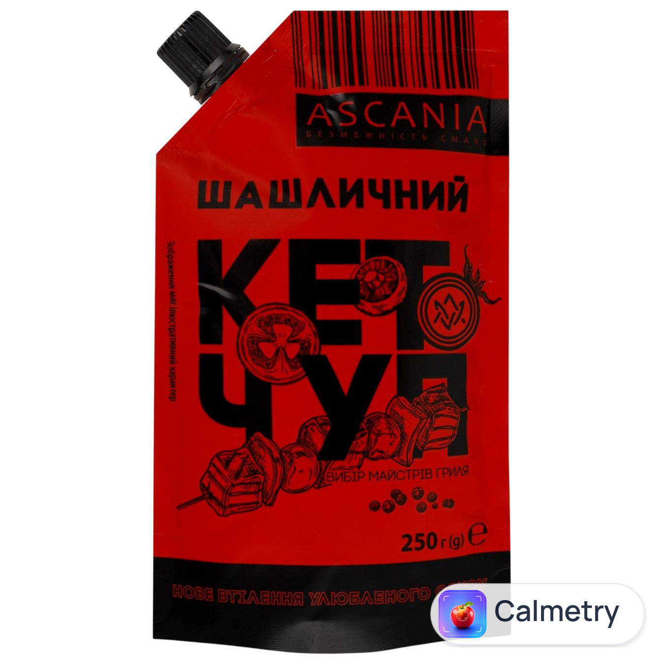 Кетчуп Ascania Шашличний 250г Асканія