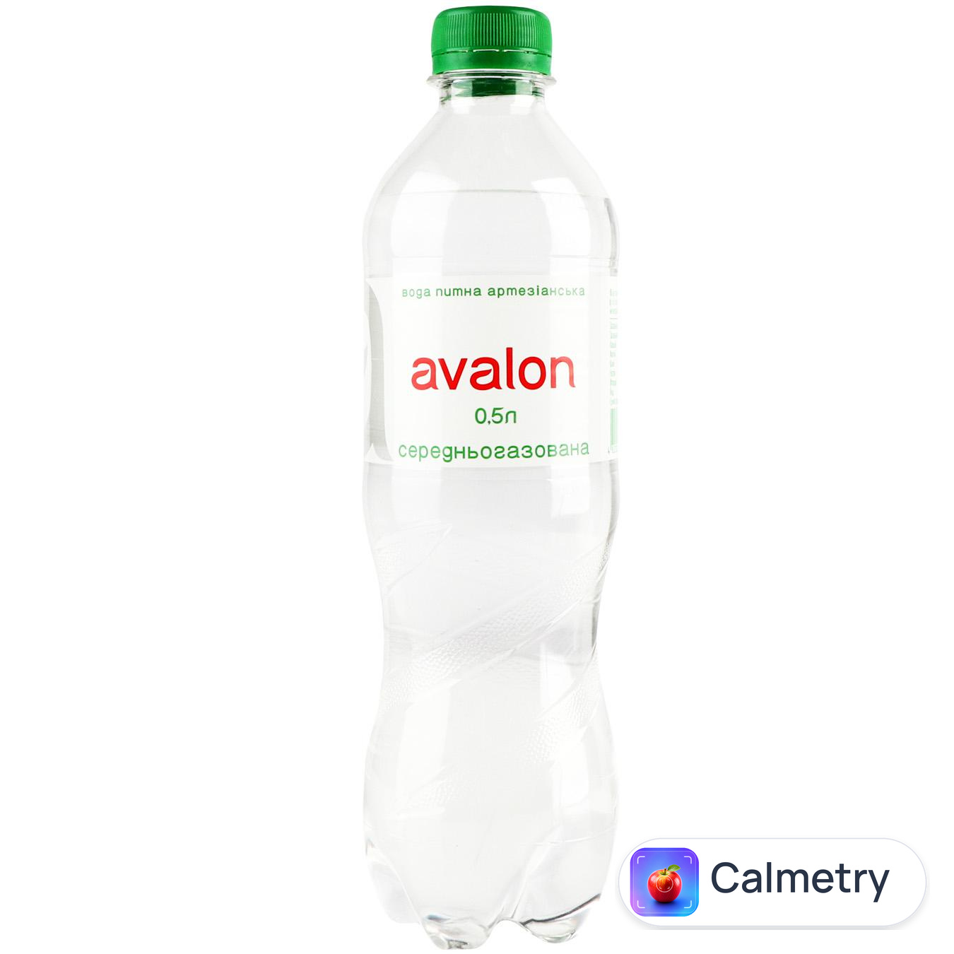 Вода питна Avalon артезіанська середньогазована 0,5л