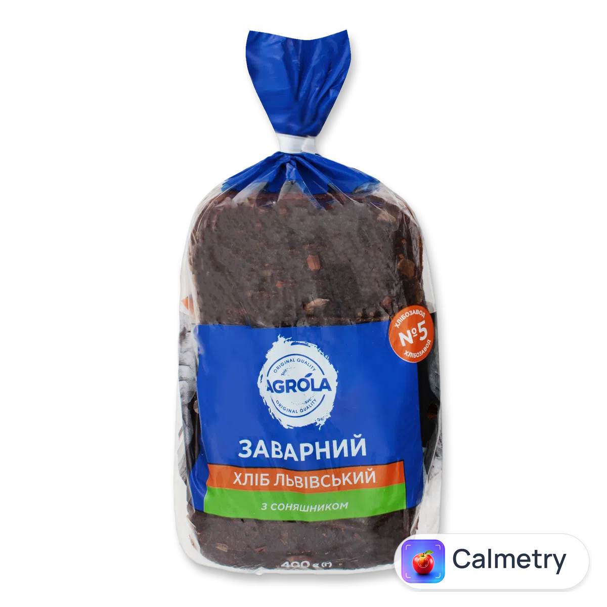 Хліб Agrola «Львівський» заварний житній з соняшником 2 ґ 400г