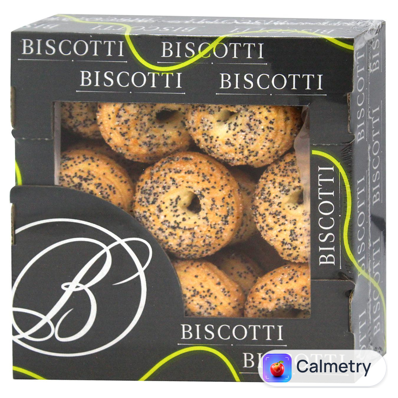 Печиво Biscotti Маргаритка з маком 280г