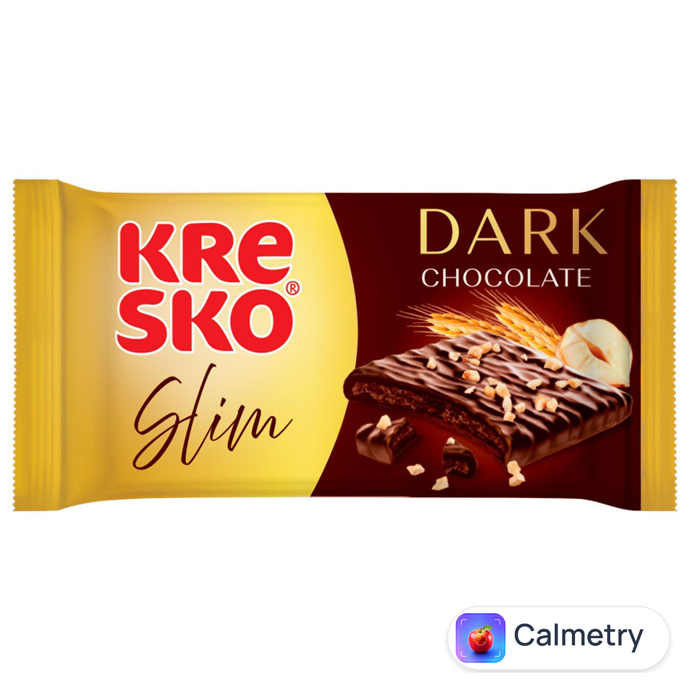 Хрусткі снеки АВК Kresko Slim Dark Chocolate 21г