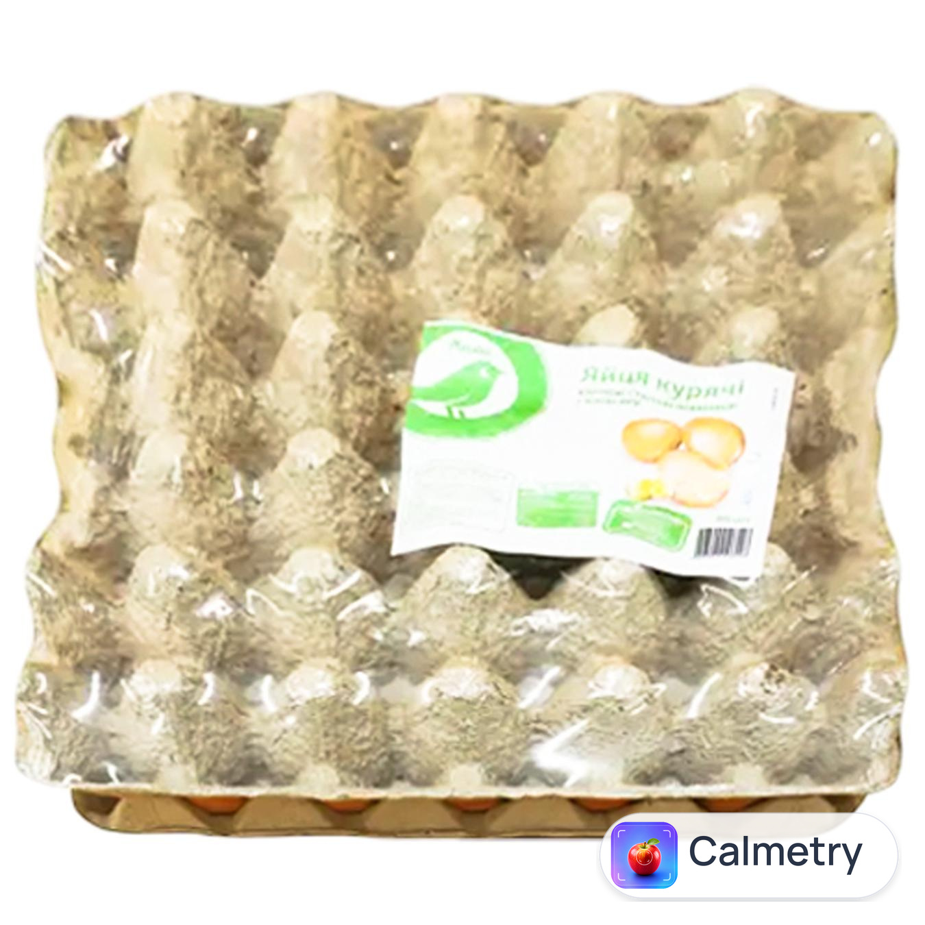 Яйця курячі Auchan коричневі С1 30шт