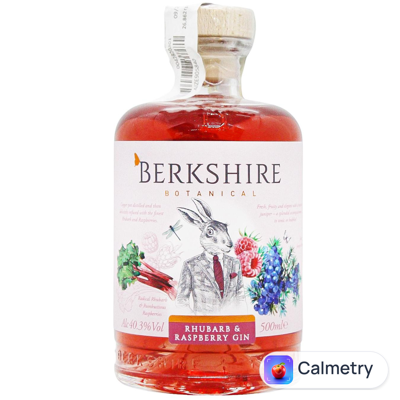 Джин Berkshire Botanical Ревінь-малина 40,3% 0,5л — фото продукту